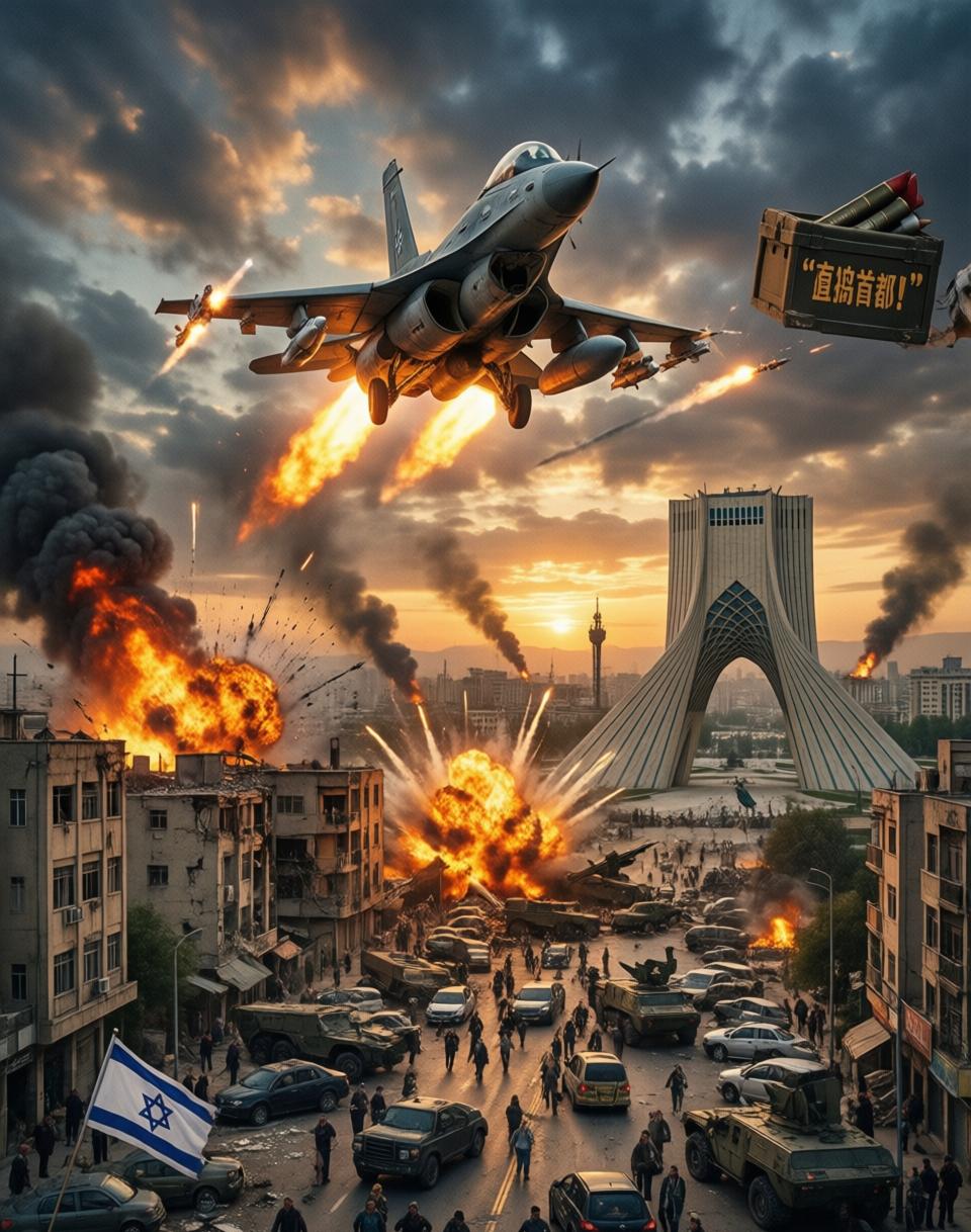 直捣德黑兰！以军炸响首都东郊，中东战火烧穿底线3月4日晚，以色列国防军投下一