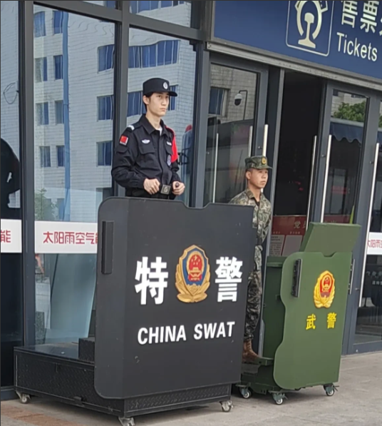 一直没弄明白武警和特警到底有何区别今天在高铁站同时看到了武警和特警站岗一