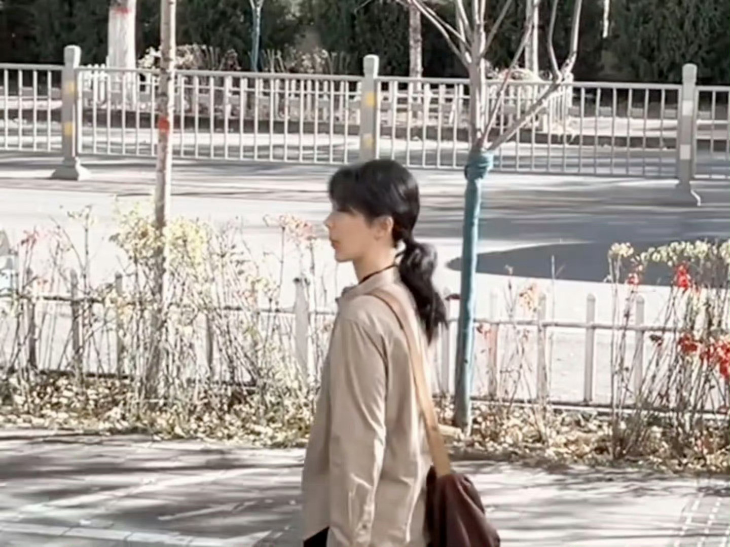 杨紫生命树生图路透，这剧感觉基本是素颜啊​​​