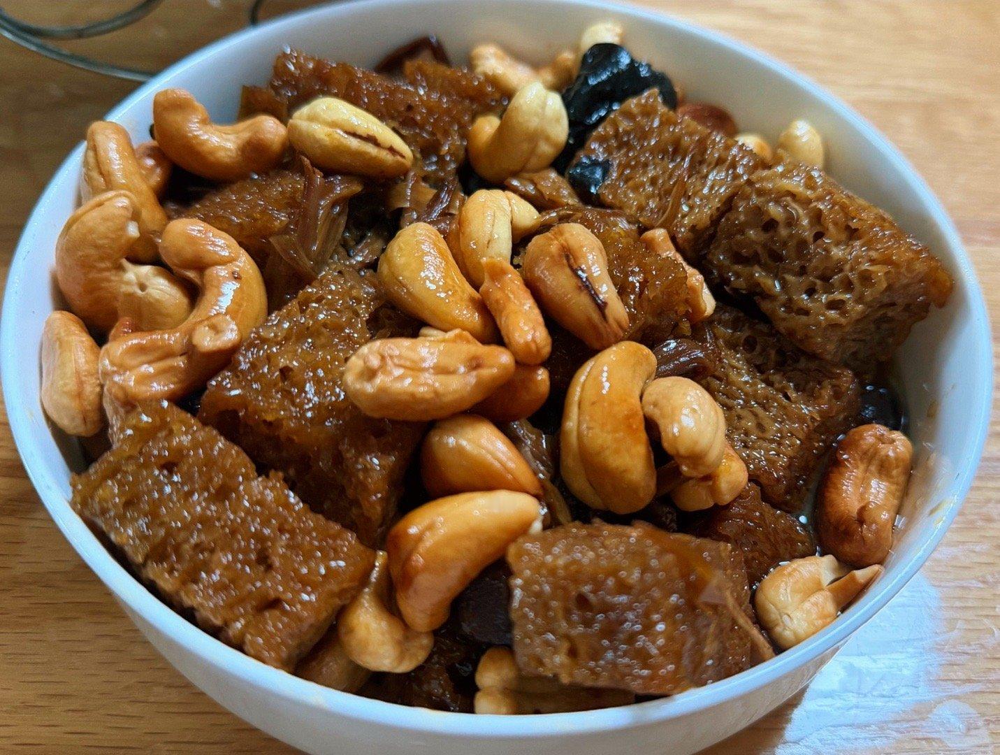 自己家里做的烤麸真好吃