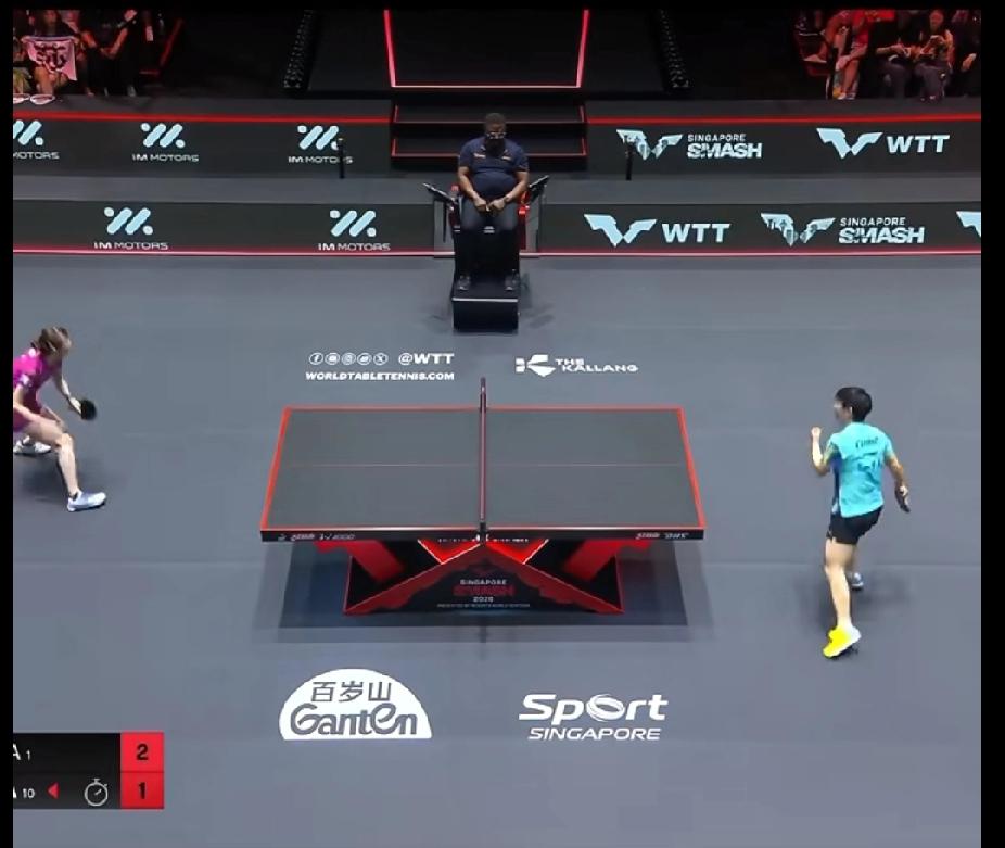 WTT新加坡大满贯｜孙颖莎：用“解题式”打球，把对手研究透的底气✨WTT新