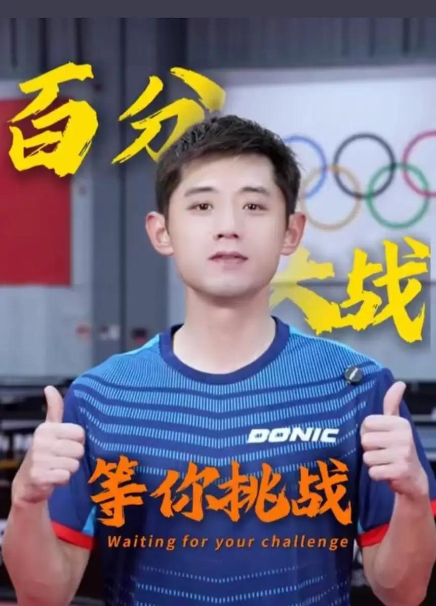 张继科icon这是回来整顿乒坛了吗？张继科最近官宣，发起乒乓球百分大挑战，张继