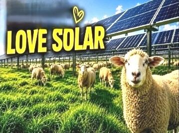 畜牧大国模仿中国光伏养羊，当地农民报告称安装100万块太阳能电池板后牧草生长更好