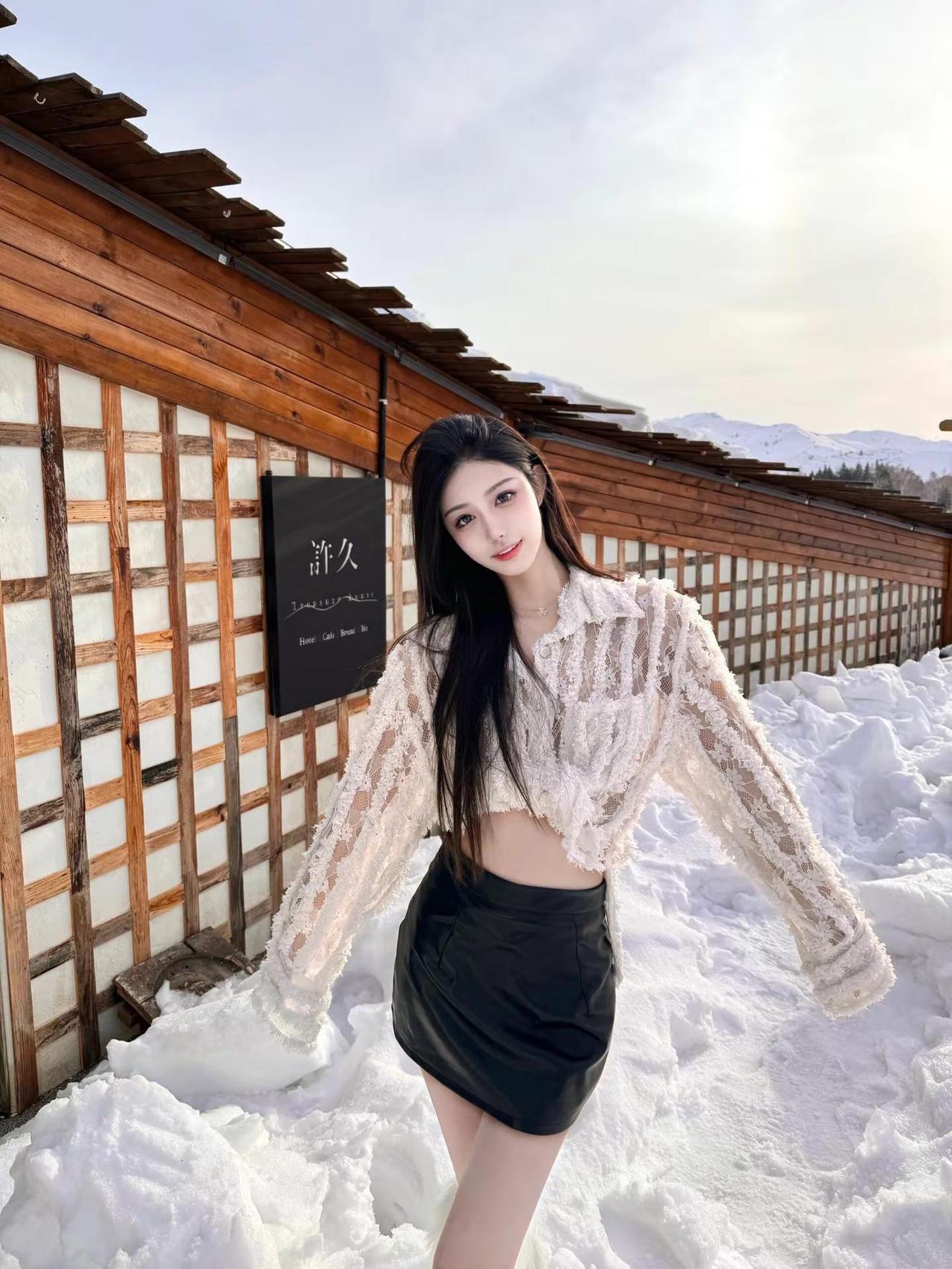 山不见我，我自去见山。美女甜系女孩仙女姐姐性感可爱