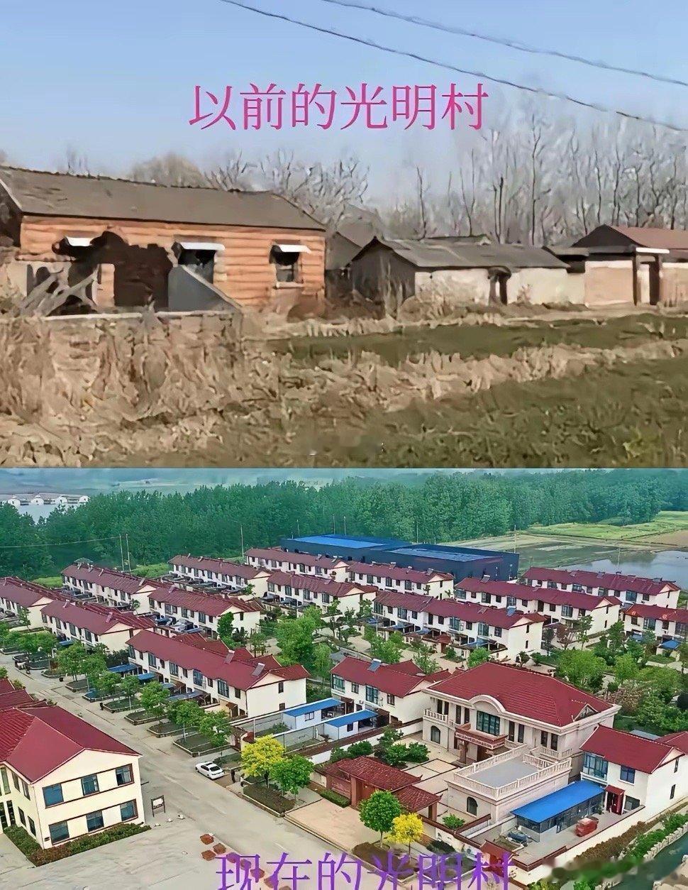 刘强东，一个人改变了一整个光明村👍🏻