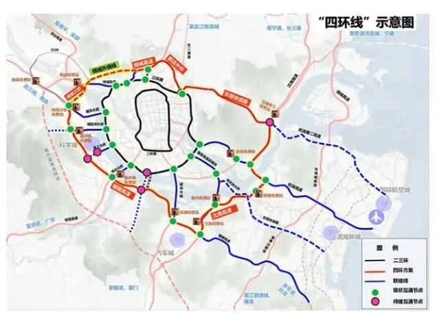 【再添实锤！福州“四环”5年内通车，全线不收费】福州不久后将迎来“四环时代”！
