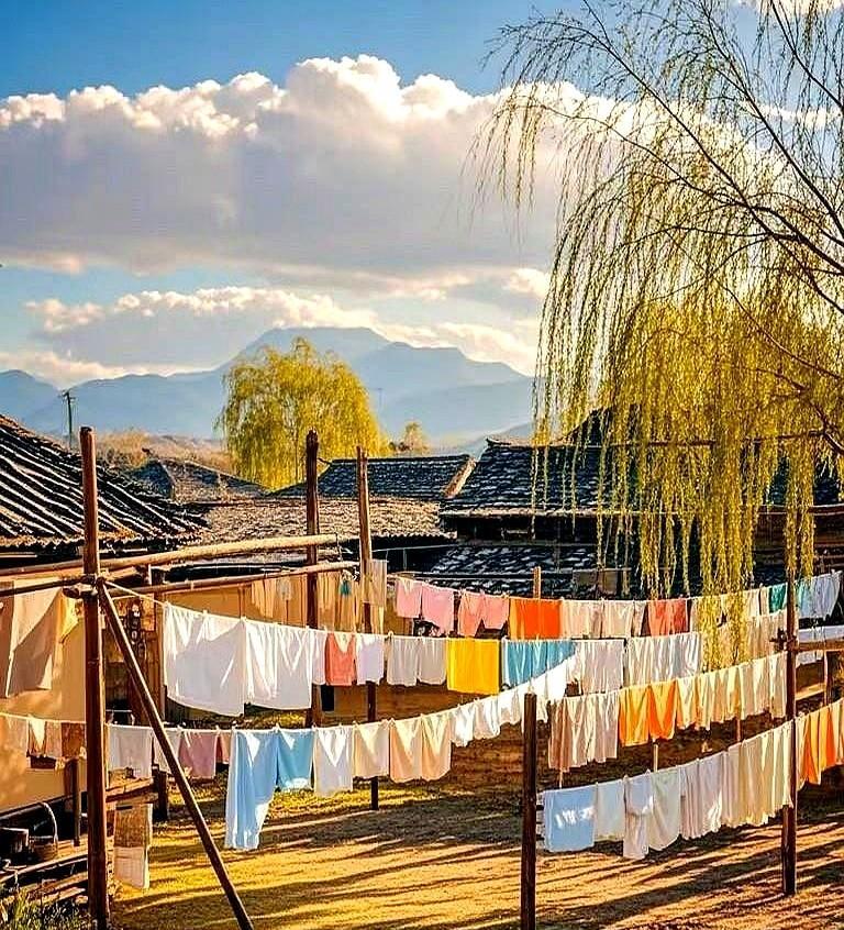 你知道吗？咱们中国人有个挺坏的习惯，洗澡后的衣服喜欢搁太阳底下晒个没完没了，非