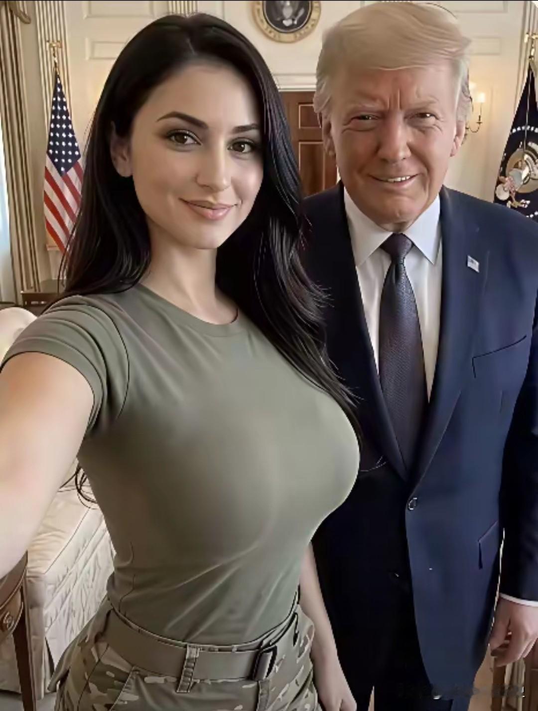 这身材真棒，谁看着不迷糊，更别说老特了！