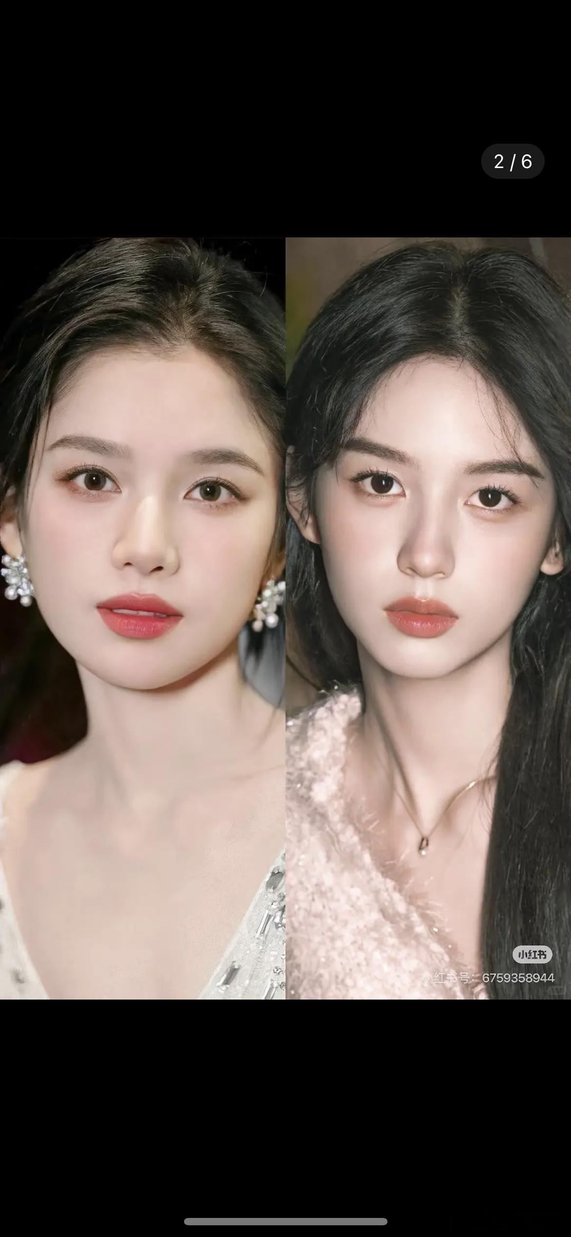 周也、张婧仪一直被网友说很像，你吃谁的颜