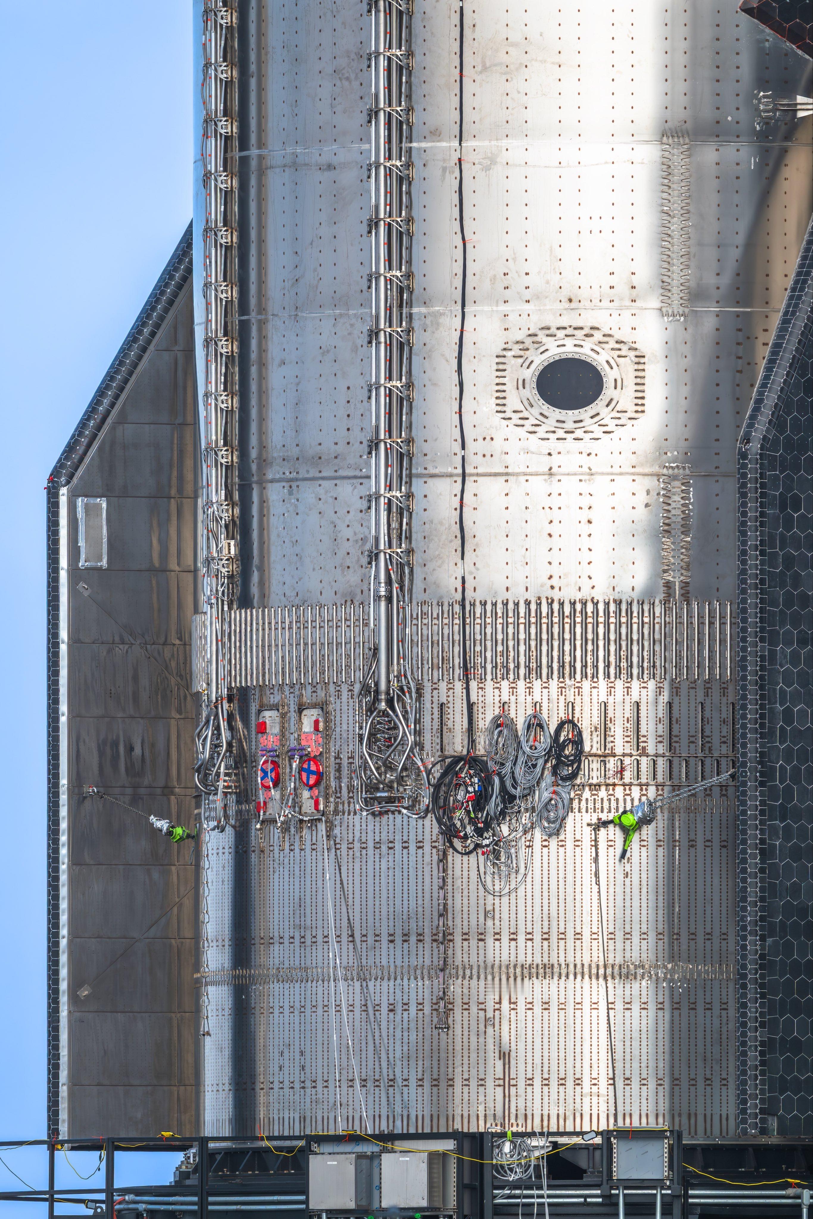 SpaceX星舰V3特写