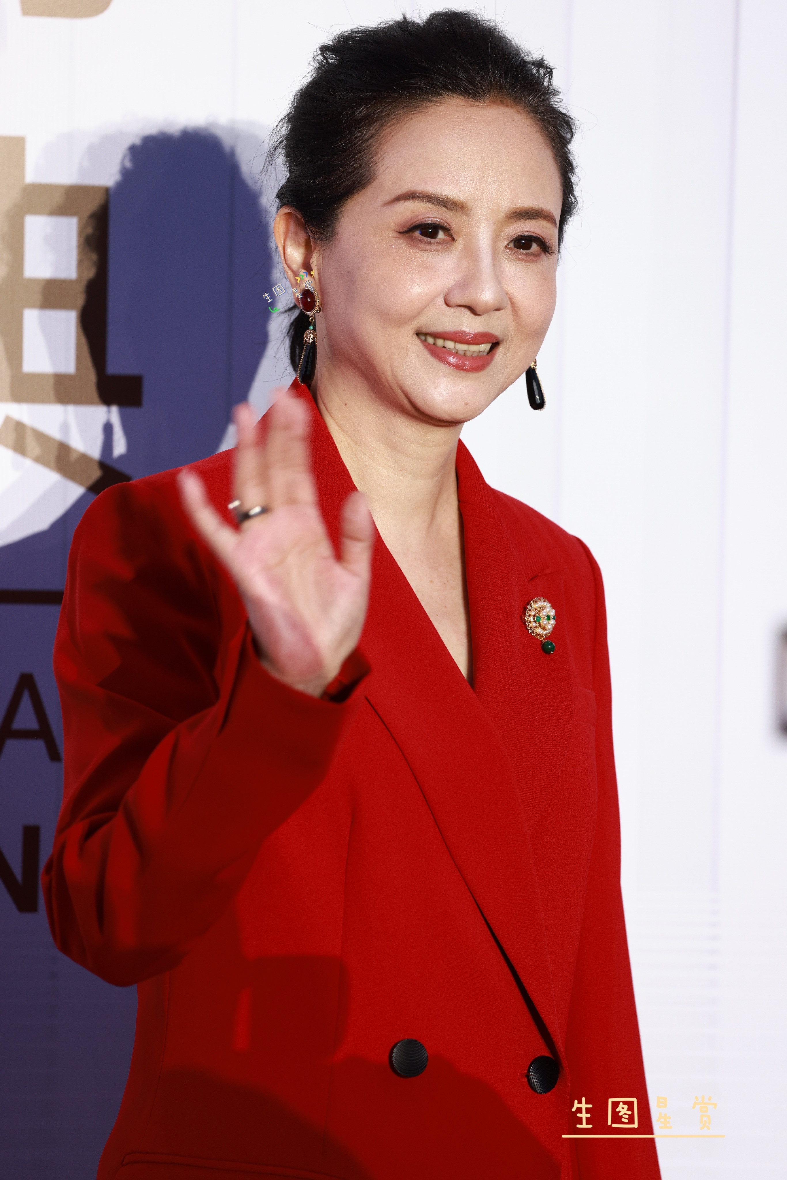 陶慧敏新时代电影节红毯内场岁月沉淀出的优雅知性魅力❤️