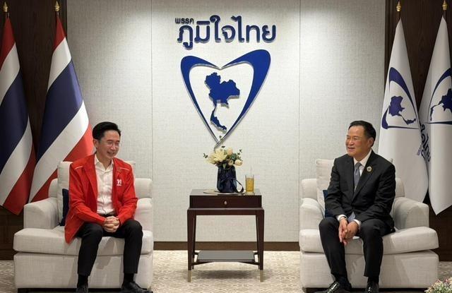 他信家族终于接受了自己的定位，选择与阿努廷共同组阁。这意味着阿努廷当总理已经是板