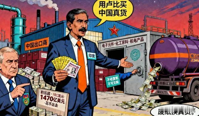 印度想拿卢比结算对华贸易，算盘打得太精明印度想推动用卢比和中国结算贸易，打