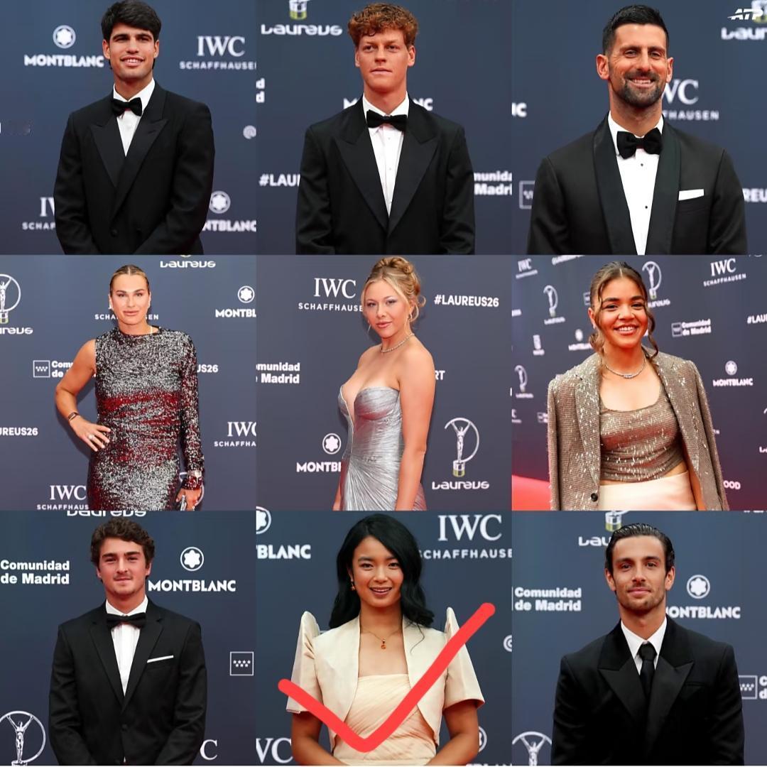 人家网球巨星参加劳伦斯颁奖晚会，这位菲律宾的伊艾拉在这里凑什么热闹？她的咖位也不