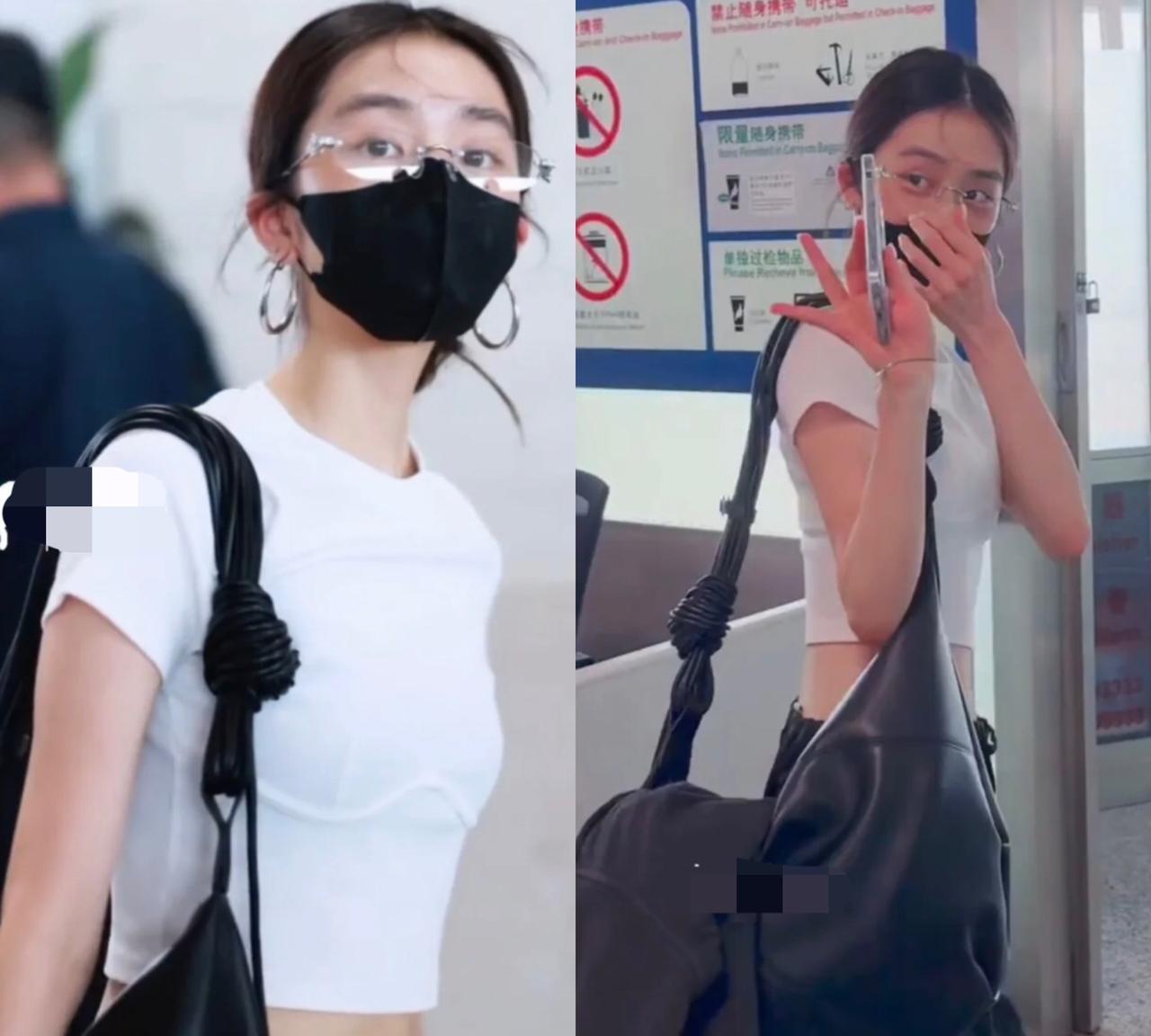这才是真少女！星二代里黄多多气质是真好，她本温婉乖乖女模样，但穿搭总往有点