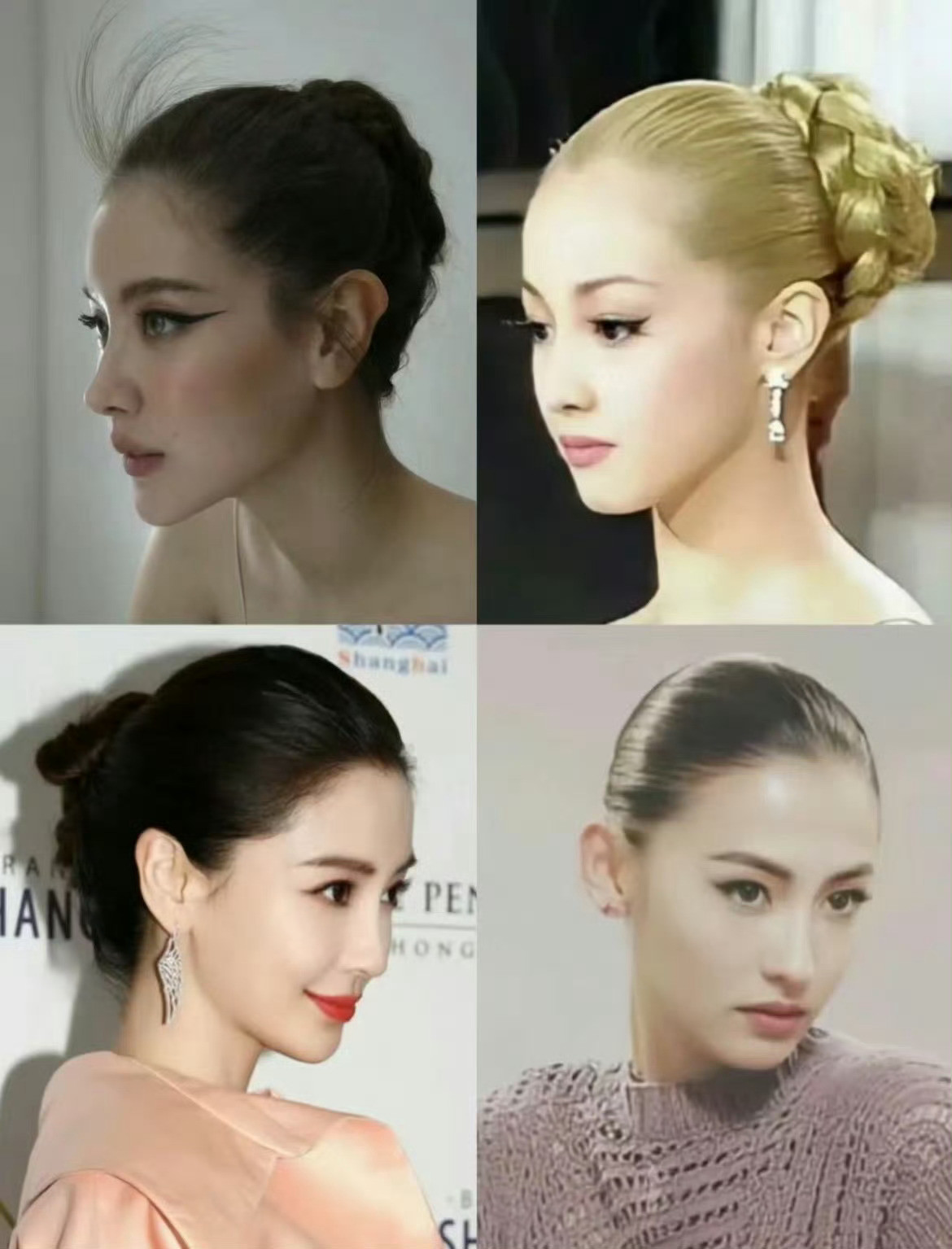 敢梳大光明头的才是绝代美人