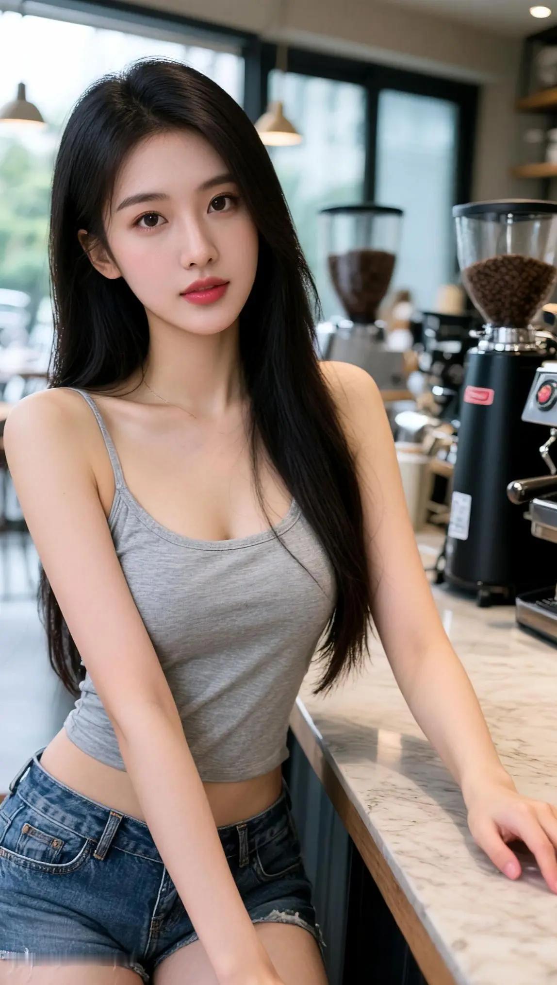 AI咖啡店随拍ai创作
