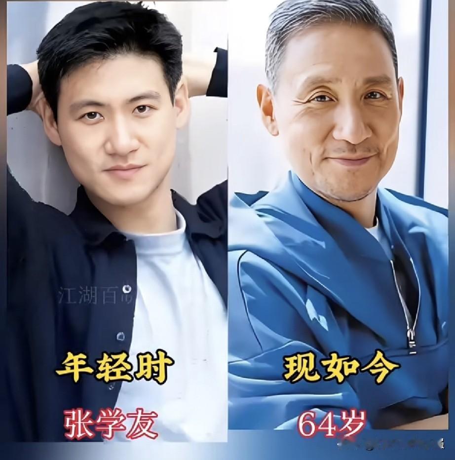 港星男神今昔对照，谁的变化最大一代人的青春回忆✨港星男神今昔对比张学友、古天