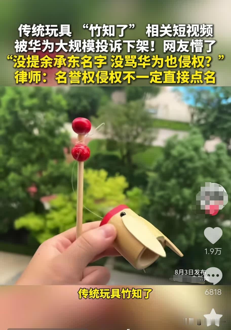 竹知了二创视频被下架，到底惹到谁了？这两天，不少竹知了的二创视频，都被相关方