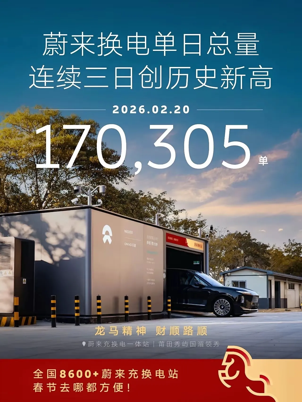 蔚来汽车最新累计销量（截至2026年1月31日）1,024,774台（约102.