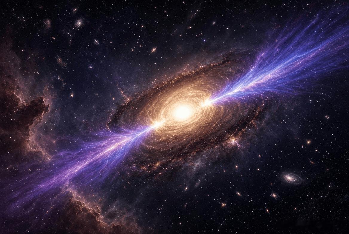 天文学家刚刚确认了一个射电星系，它的光芒来自宇宙仅12亿年时的一个时代——这可能
