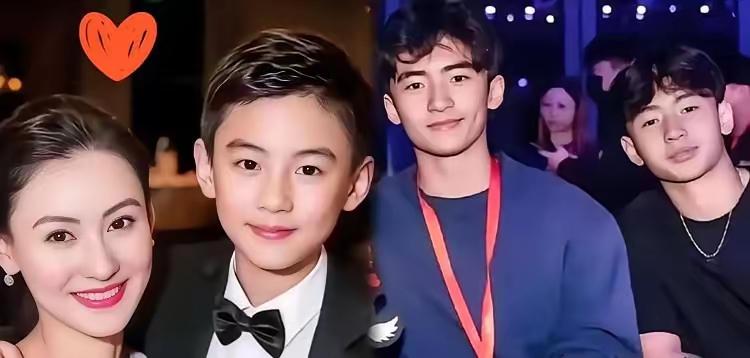 张柏芝小儿子那张脸，现在根本不用做亲子鉴定。眉眼嘴角全是她的复刻版，连笑起来嘴