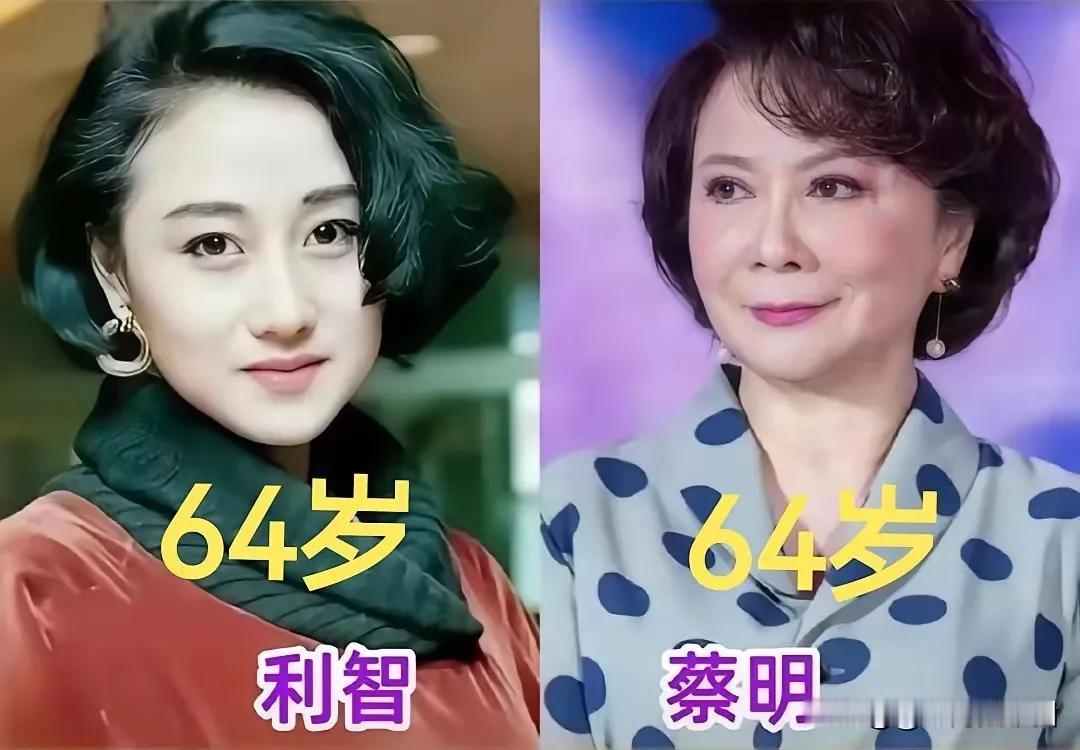 年龄相仿的明星，气质却截然不同—利智蔡明年龄相仿的明星，气质却截然不同—萨日娜