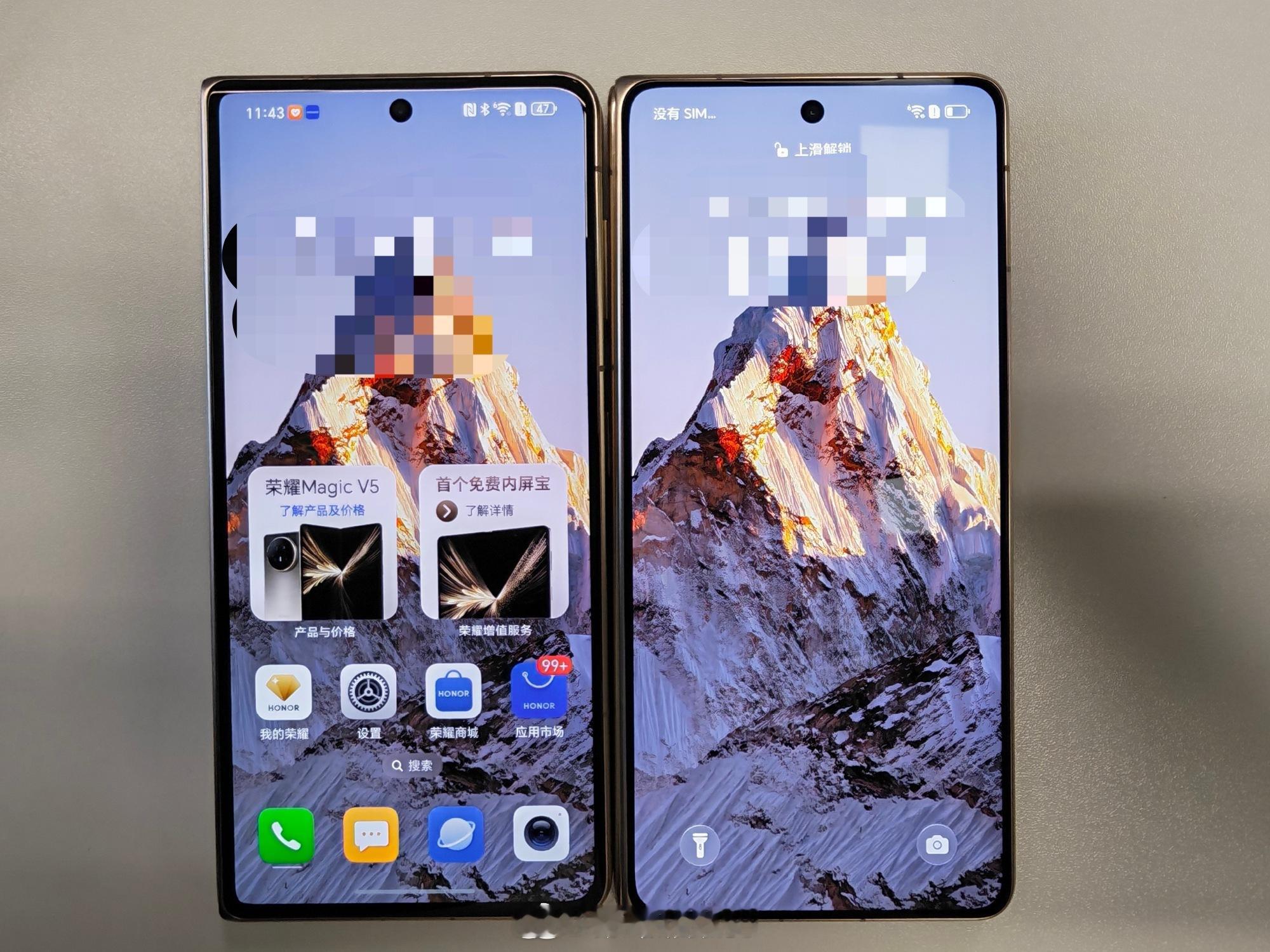 荣耀MagicV6相比上代提升真是不小，从曝光图来看，V6的Type-C接口周