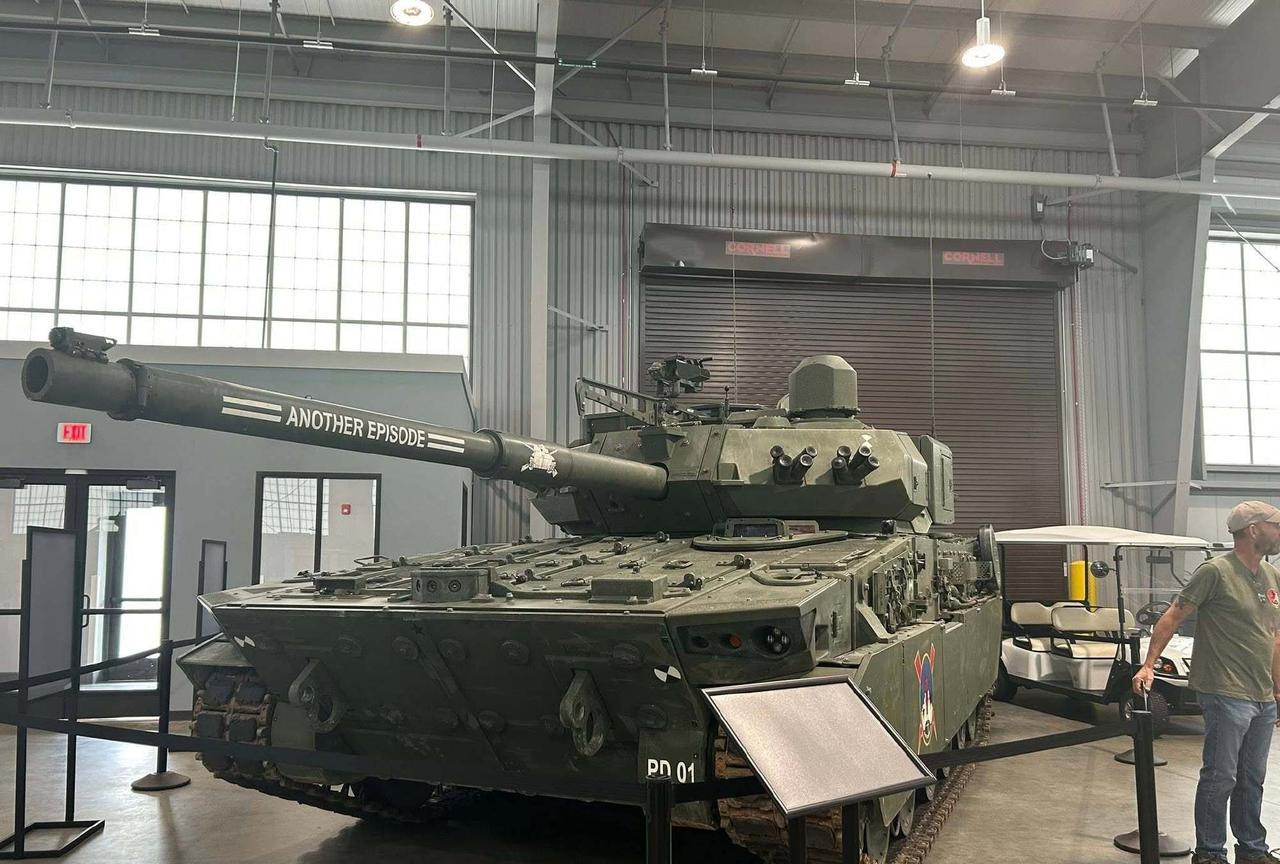 首辆量产型M10“布克”轻型坦克已经成为位于佐治亚州本宁堡的美陆军装甲骑兵收藏馆