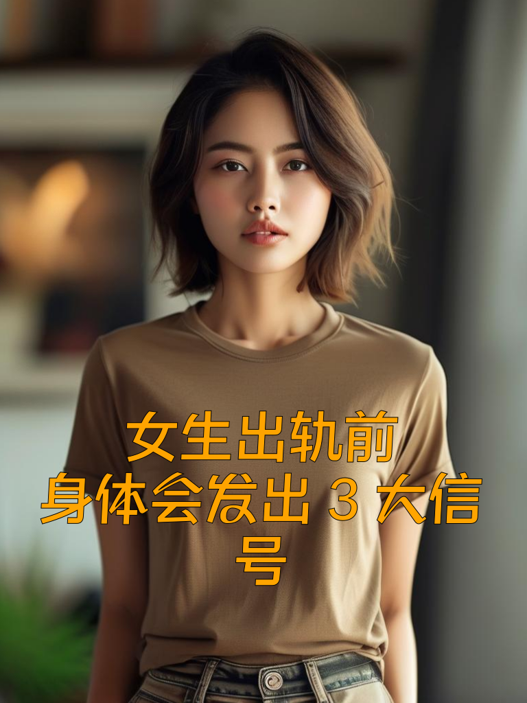 女生出轨前，身体会发出3大信号