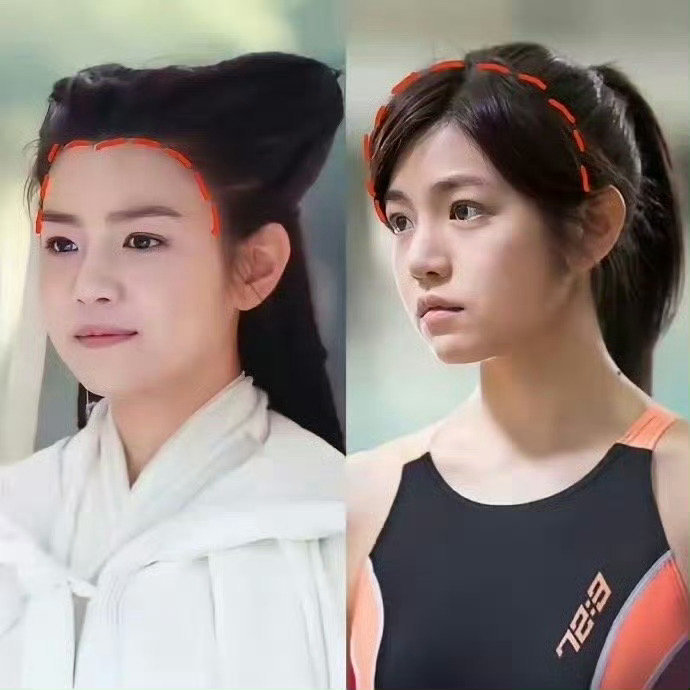 看了孙俪和陈妍希才知道，有时候不是人不美，而是发型没选对，一个适合你的发型真的很