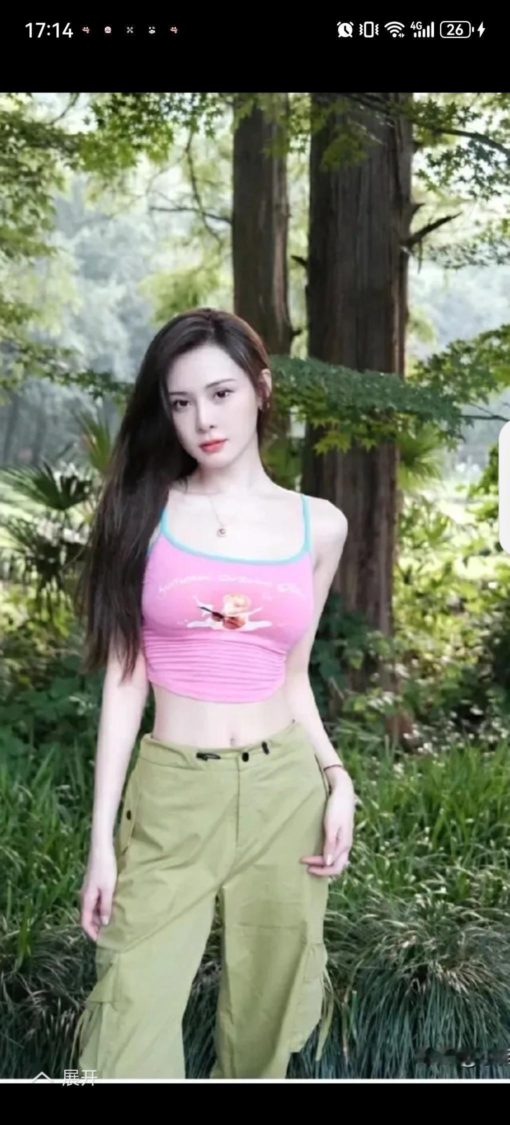 张颖颖这身材是真好啊，难怪说汪和马筱梅i交往期间还要死要活的求她复合呢。颖颖个子