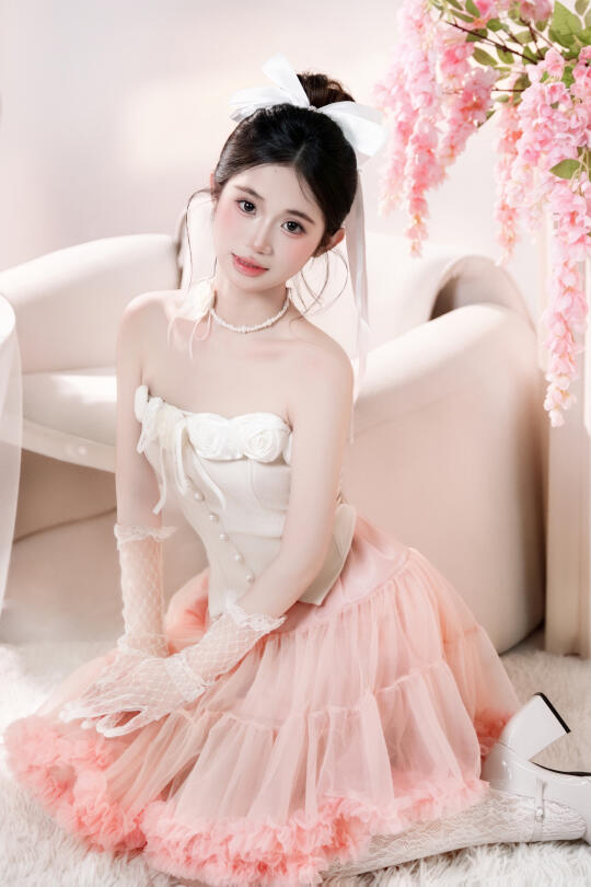 别不信！这组少女写真甜到心巴丨不看后悔
