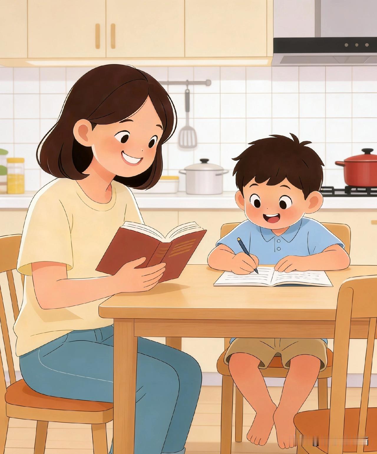 任何时候都要记住千万不要当着孩子的面玩手机你催着孩子专心写作业，而自己