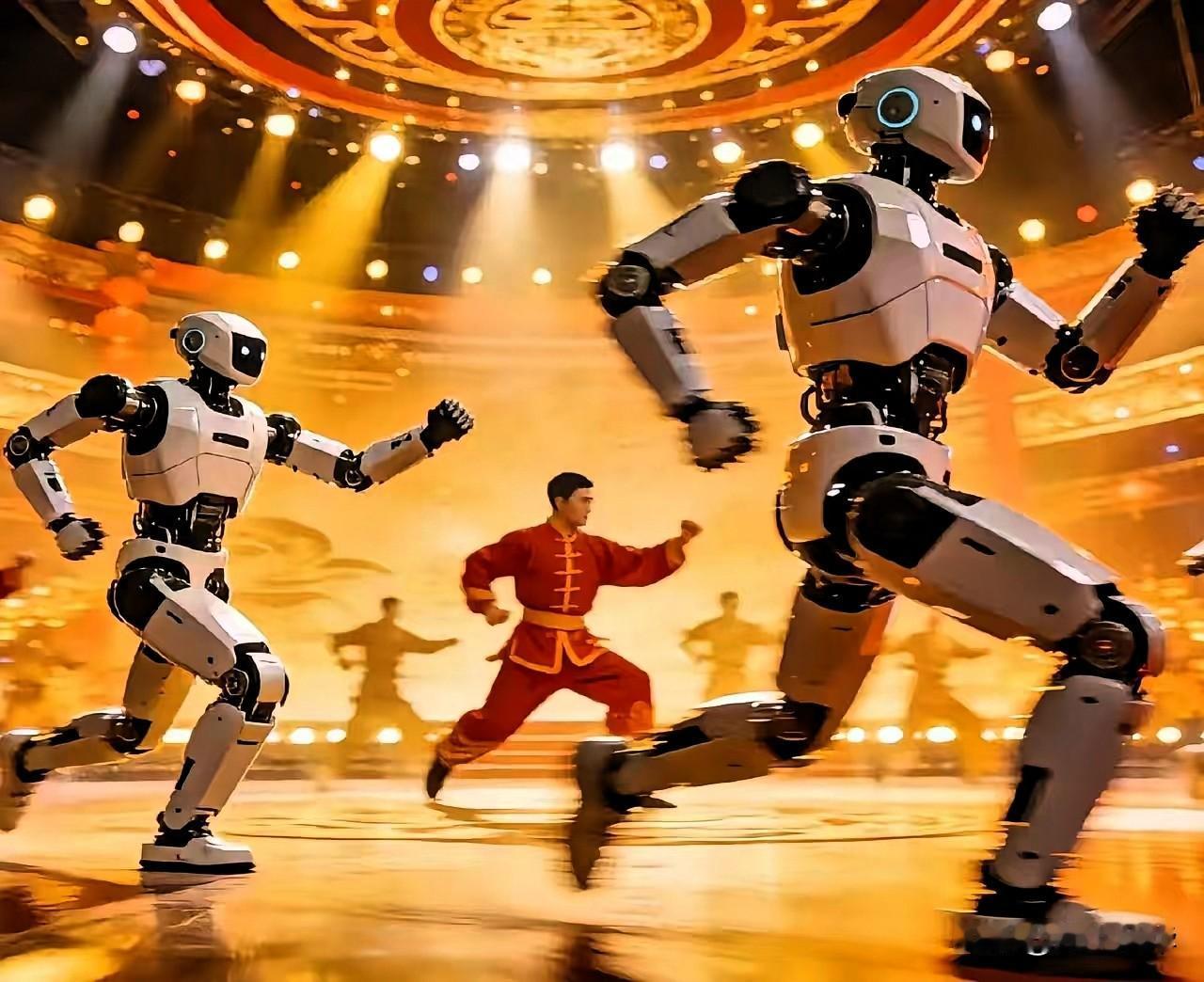 王兴兴这招，美国人真没想到。春晚几个机器人打醉拳，外行看热闹，咱们内行看门道。就