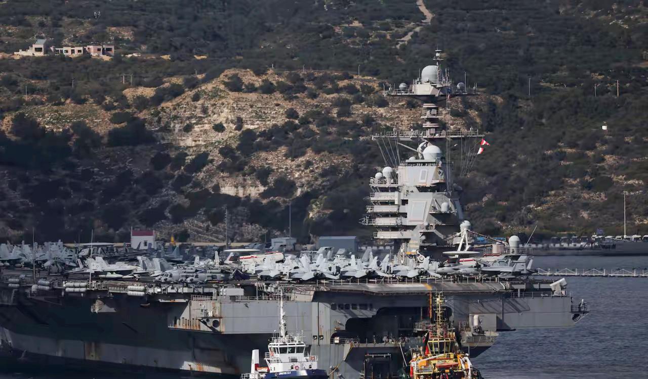 美国海军内部最新评估称，福特号航母预计要进行14个月的大修这艘号称美国最先进