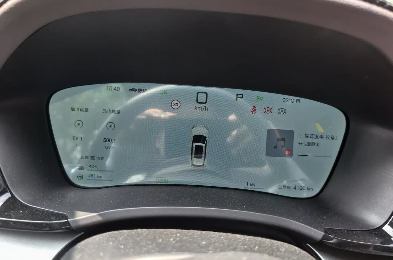 到了目的地，统计一下吧总里程：4196-3433=763公里，高速应该有71