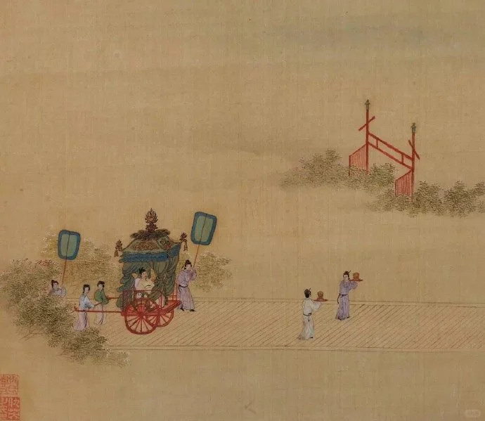 唐朝的侍女力气有那么大吗？来自明代仇英《唐人诗意图册》创作年代应是仇英39岁之前