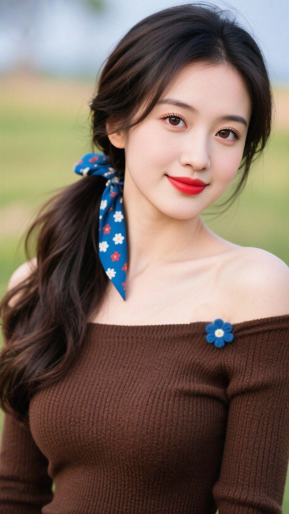 原野晚风温柔旷野铺着浅绿柔光，微风轻拂漫过草地，天边晕开朦胧淡雾。风携着草