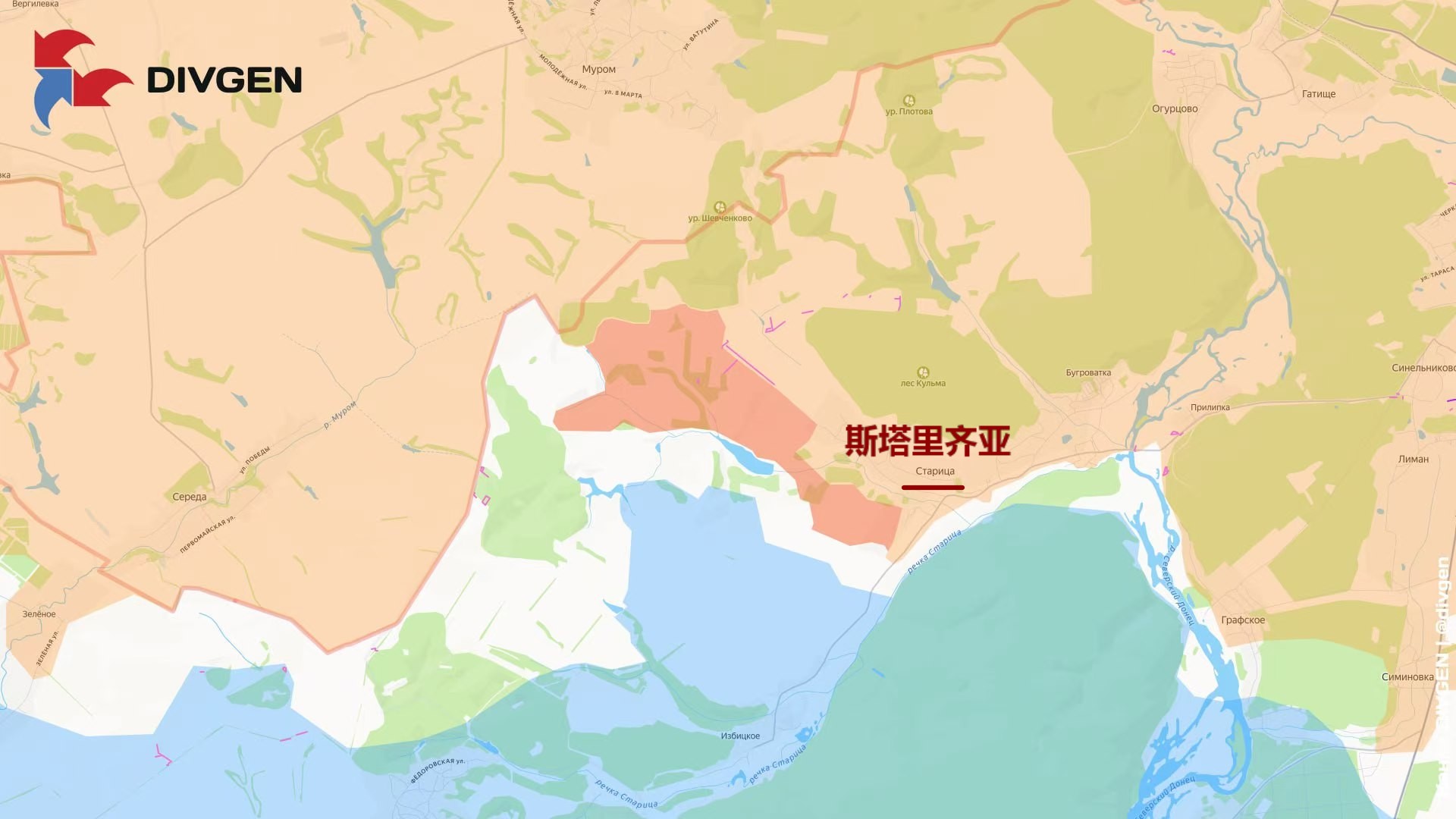  哈尔科夫州沃尔昌斯克方向，俄军北部集群突击队没有冒然南下，选择西进，拉平战线再