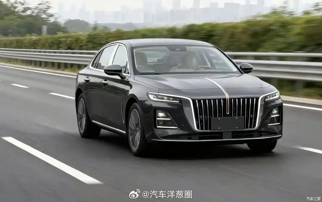 2026款红旗H5实车图，形似小号红旗H9，大家觉得颜值如何？红旗h5葱爆新车