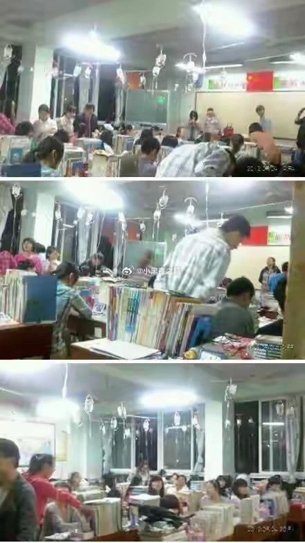 一个多年前的新闻。湖北孝感一中高三某班，在高考临近时，全班一起打吊瓶，场面蔚为壮