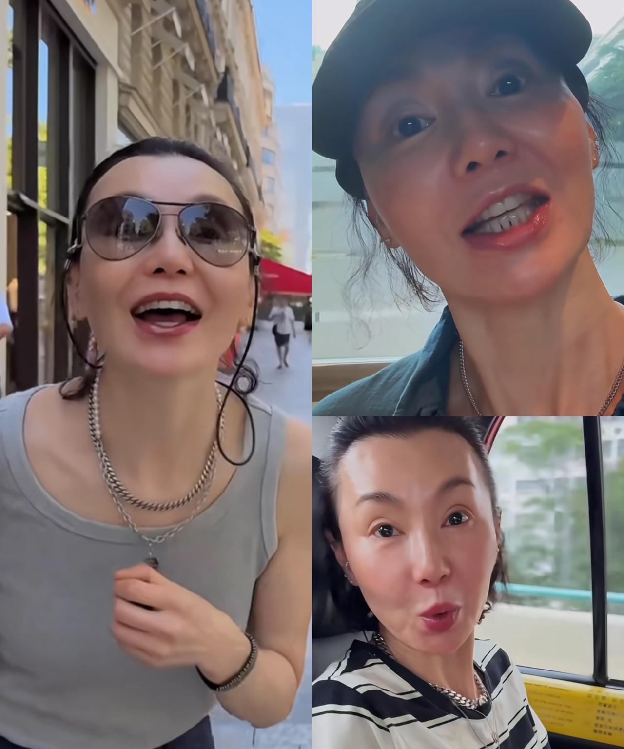 张曼玉久违露面，看起来生命力很强。张曼玉8.8晒出自己的一段小视频，里面能看到不