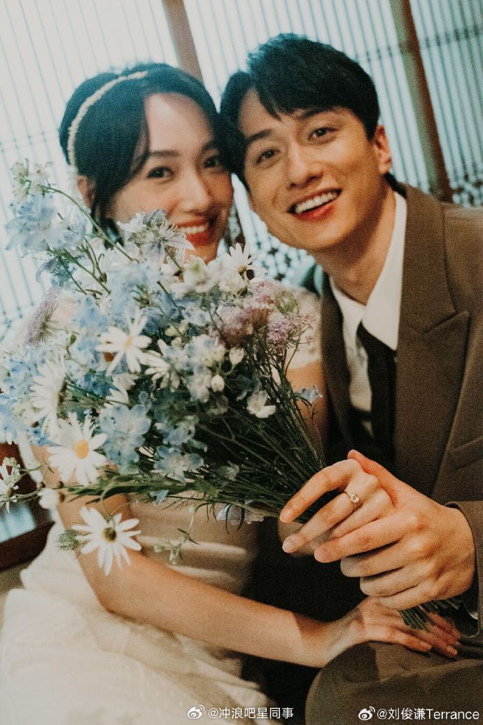 刘俊谦蔡思韵结婚刘俊谦蔡思韵官宣结婚​​​
