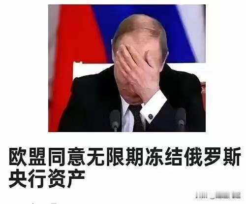 俄罗斯真的有招，欧盟冻结我们的钱我们不要了，我们就拿欧盟的钱抵了。近期欧盟表示如