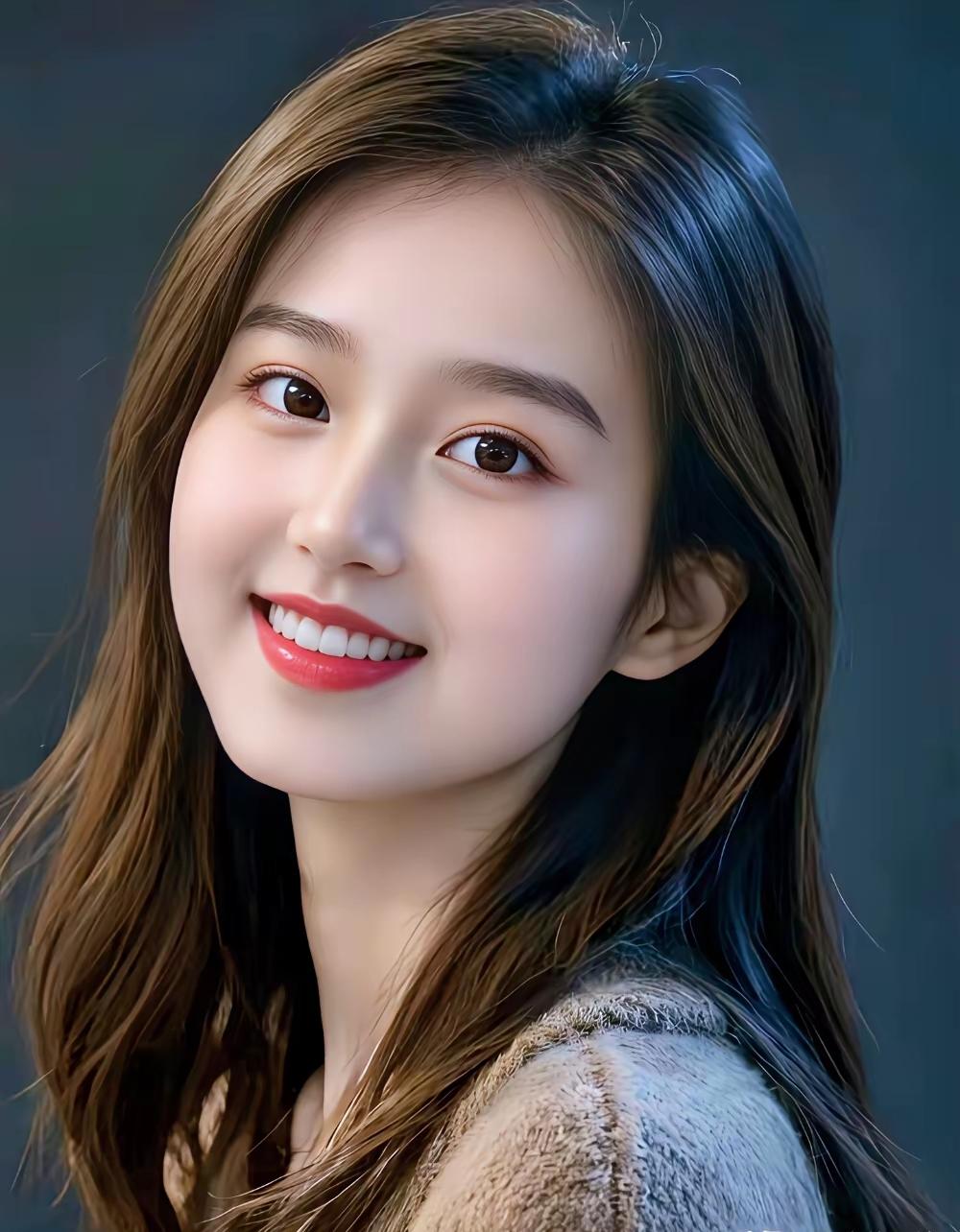 甜美笑容，元气满满，少女心爆棚！