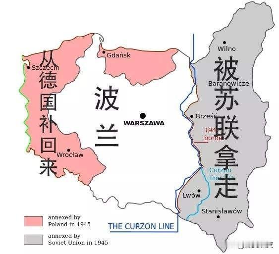 东德的领土仅为波兰的三分之一，人口还不到波兰的二分之一，1945年全境几乎被战火