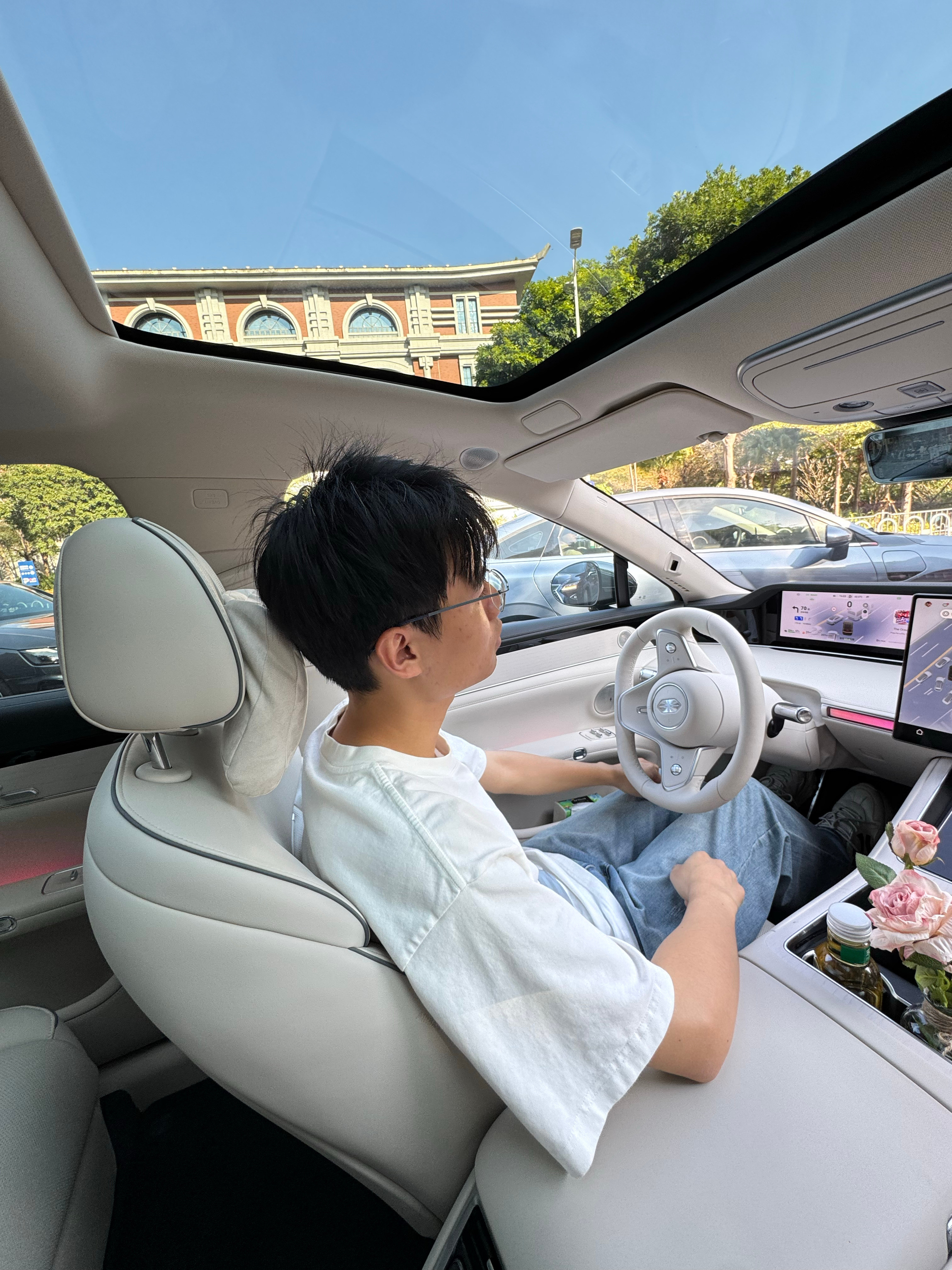 这是厦门的冬天…穿短袖吃绵绵冰厦门