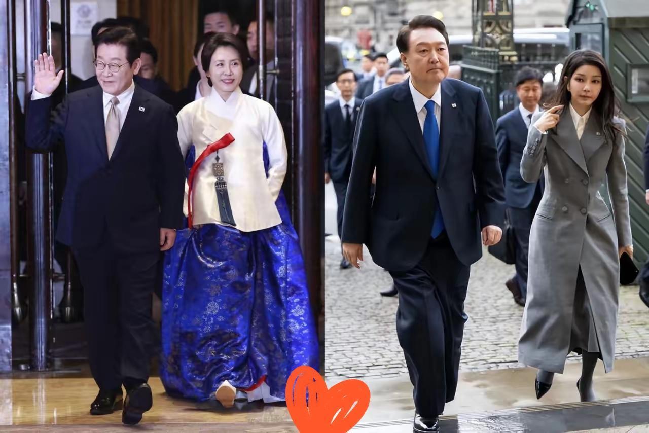 没有对比就没有伤害啊！​看了李在明老婆金惠敬在北京的表现，忍不住想吐槽一下那位