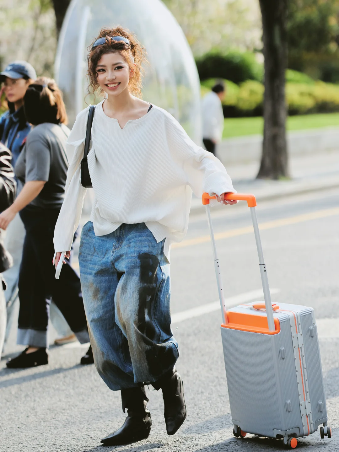 上海街拍/随性自在/舒适自然